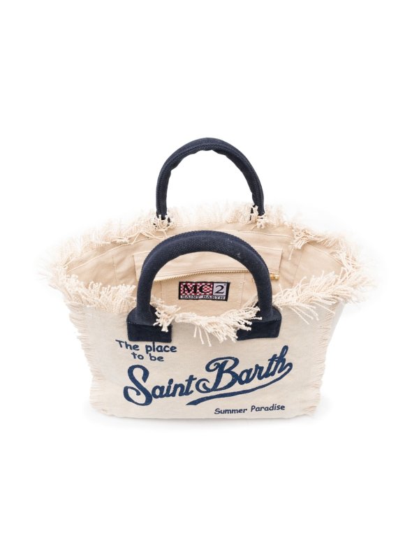 トートバッグ - ベージュ shop online: MC2 SAINT BARTH