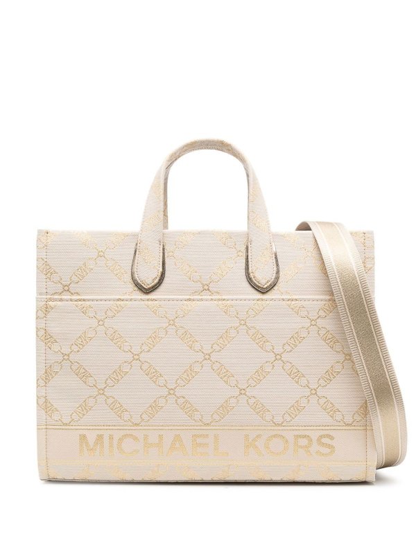 MICHAEL KORS: トートバッグ - トートバッグ - ベージュ