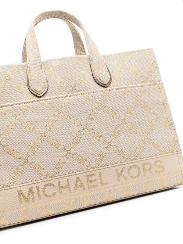 トートバッグ - ベージュ shop online: MICHAEL KORS