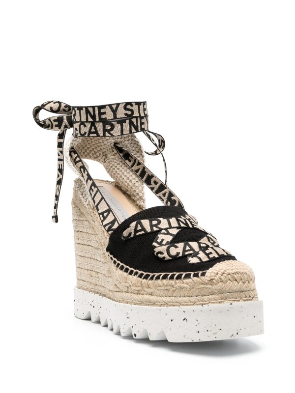Stella McCartney エスパドリーユ 黒