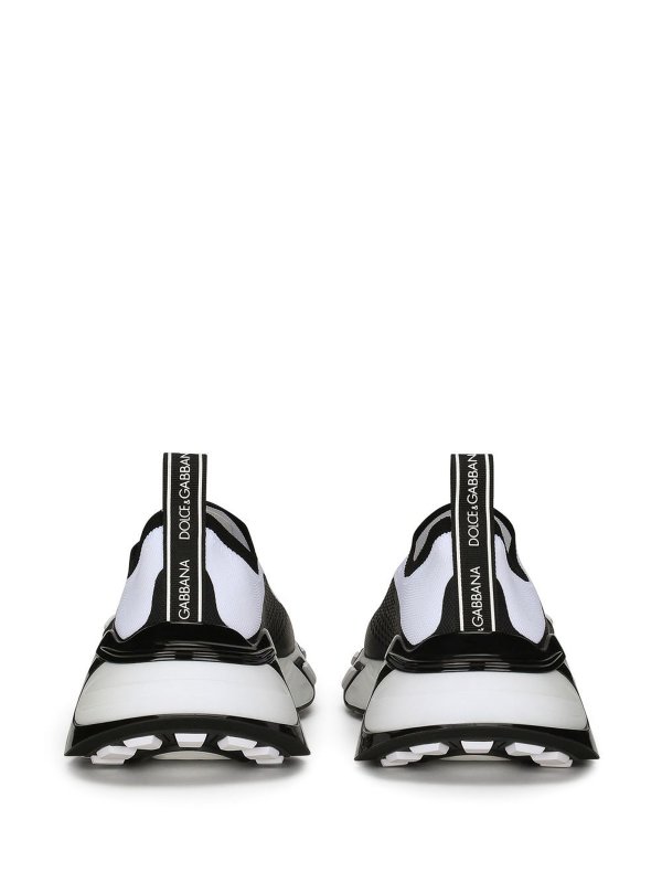 DOLCE & GABBANA: trainers online - Logo-print panelled sneakers