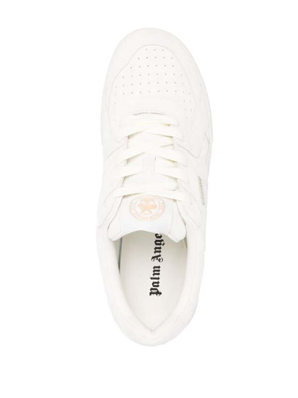 Palm Angels palm university sneakers - White