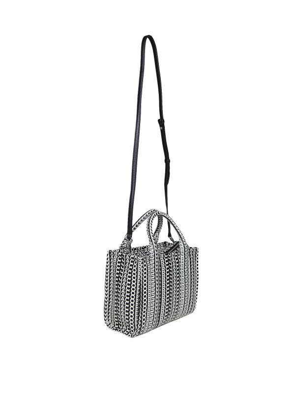 Marc jacobs monogram leather mini tote shop online: MARC JACOBS