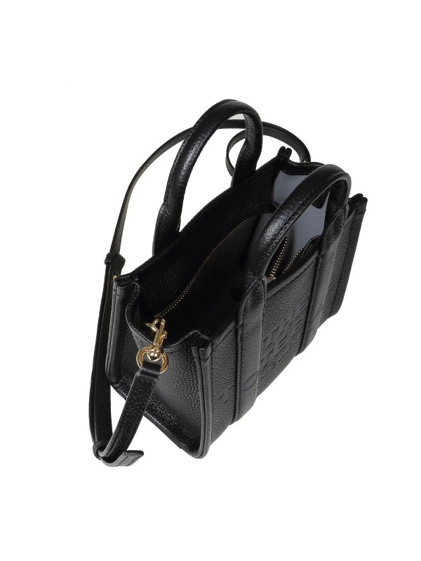 Marc jacobs the micro tote colore nero shop online: MARC JACOBS