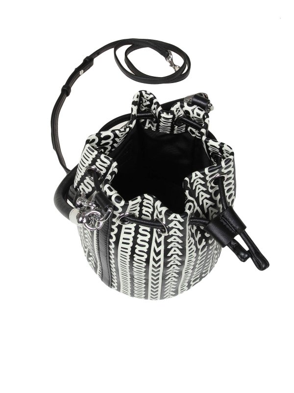 バケットバッグ - 白 shop online: MARC JACOBS