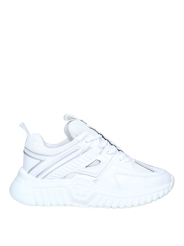 PHILIPP PLEIN: Chaussures de sport - Baskets - Blanc