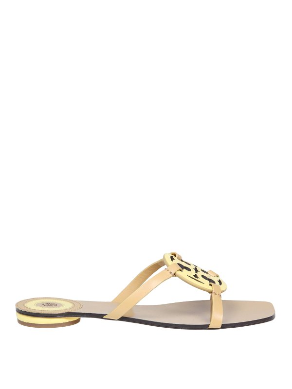 TORY BURCH: Sandales - Sandales - Jaune