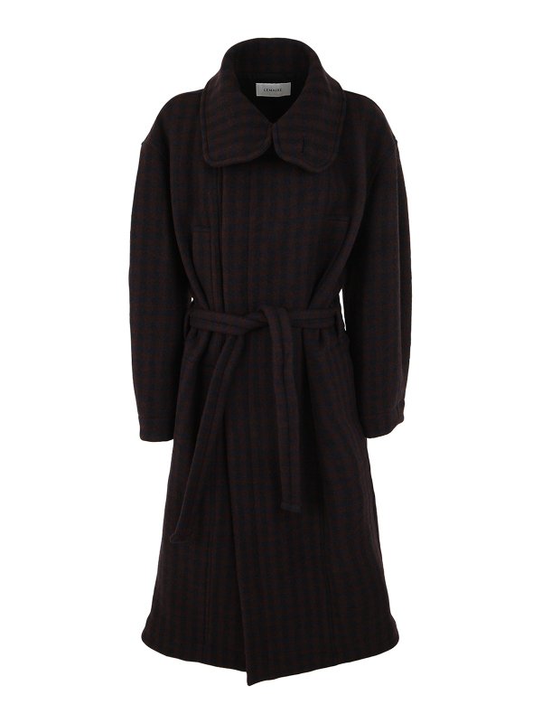 LEMAIRE: knee length coats - Bathrobe coat