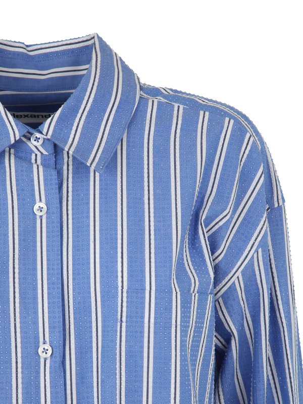 iKRIX ALEXANDER WANG: Chemises - Blazer - Bleu