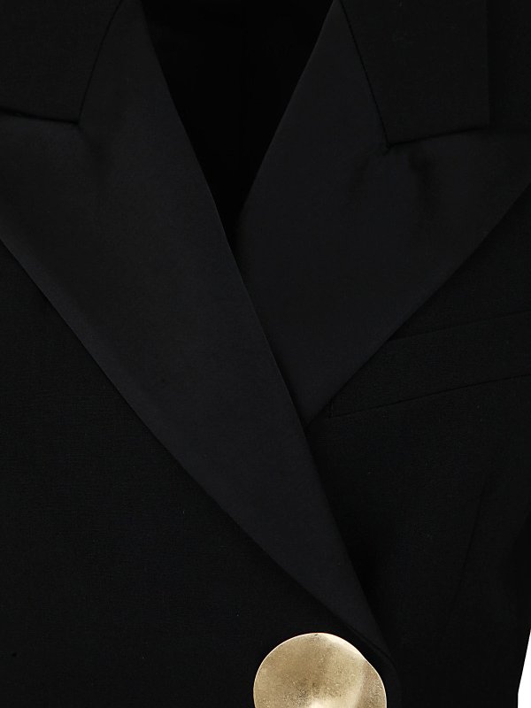 The Best Shops DRIES VAN NOTEN: ショートコート - ブレザー - 黒