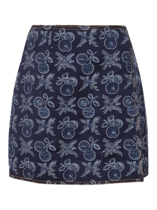 ETRO: gonne al ginocchio  e longuette - Minigonna jacquard