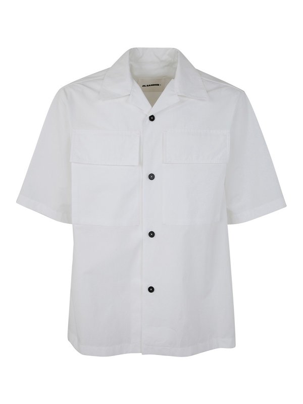 JIL SANDER: Chemises - Chemise - Blanc