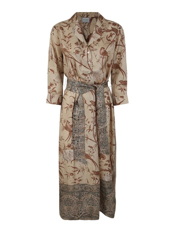 PIERRE-LOUIS MASCIA: maxi dresses - Aloe long dress