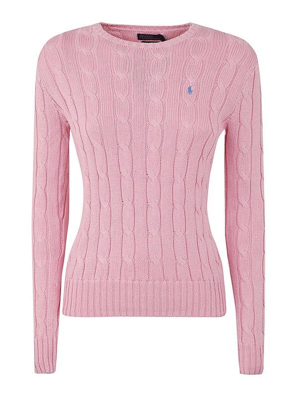 POLO RALPH LAUREN: クルーネック - クルーネック - ピンク