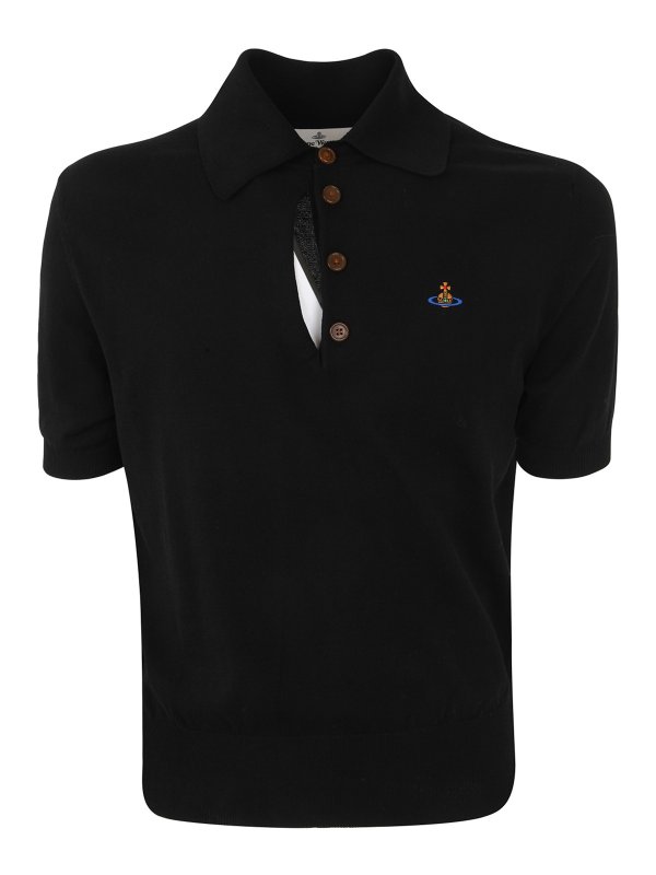 VIVIENNE WESTWOOD: polo shirts - Ripped polo