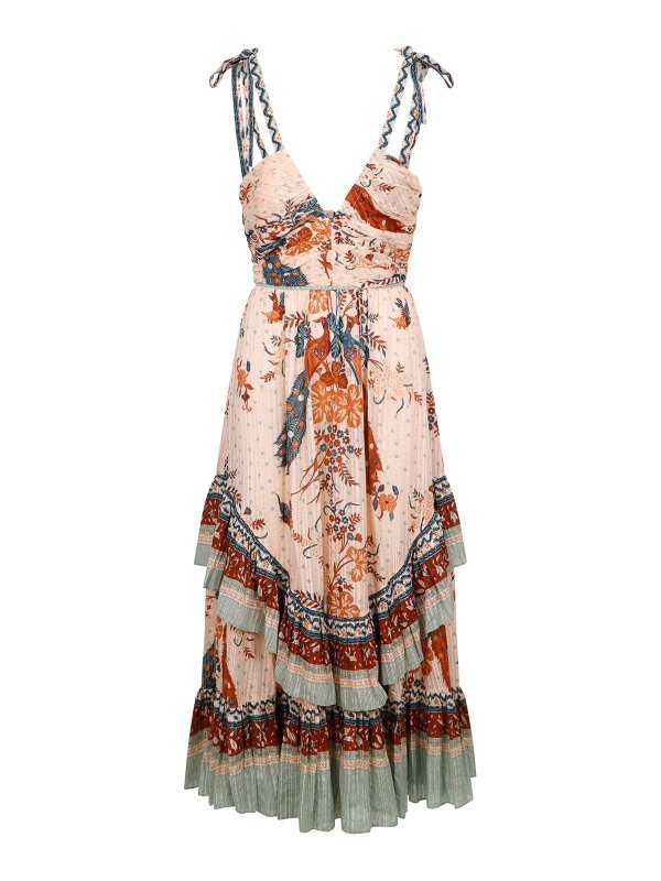 ULLA JOHNSON: Maxi robe - Maxi Robe - Multicolore