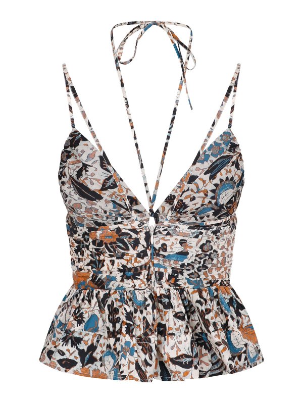 ULLA JOHNSON: Tops & Débardeurs online - Top - Multicolore