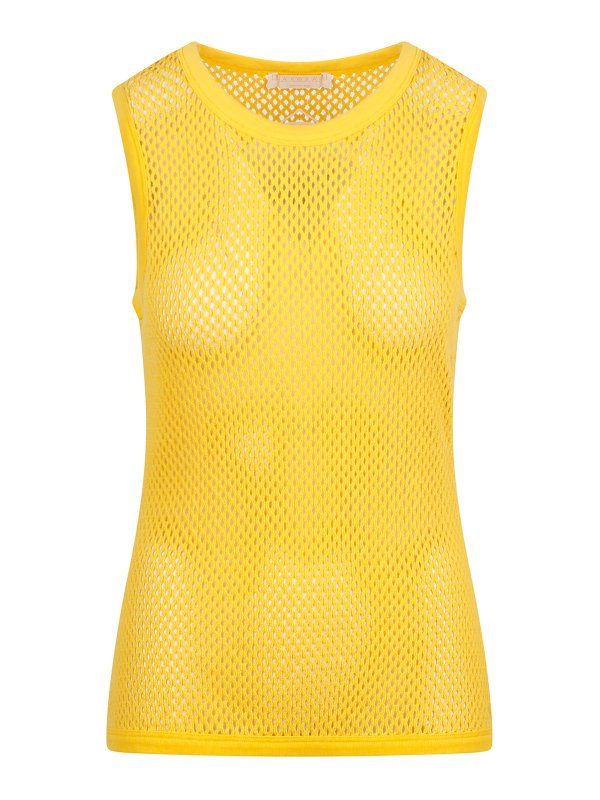 ULLA JOHNSON: Tops & Débardeurs - Top - Jaune