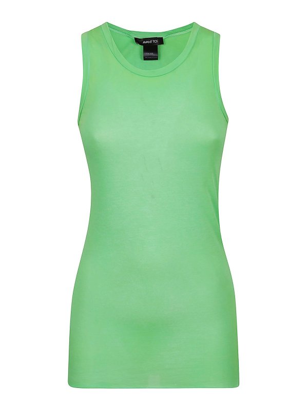 AVANT-TOI: Tops und Tank Tops - Top - Grün