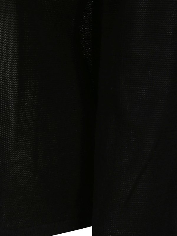 iKRIX CIVIDINI: Strickpullover mit Rundhalsausschnitt - Rundhalspullover - Schwarz