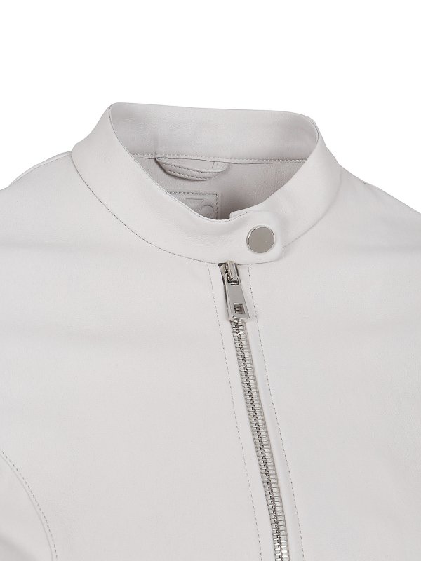 iKRIX DESA 1972: レザージャケット - レザージャケット - 白