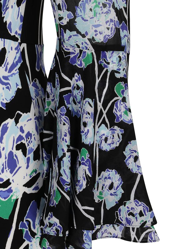 iKRIX Diane von Furstenberg: ニーレングスドレス - 膝丈ドレス - 黒