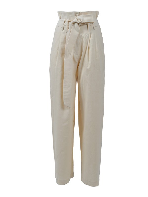 eleven88: Pantalones casual - Pantalón Casual - Blanco