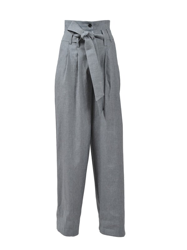 eleven88: カジュアルトラウザー - カジュアルパンツ - グレー