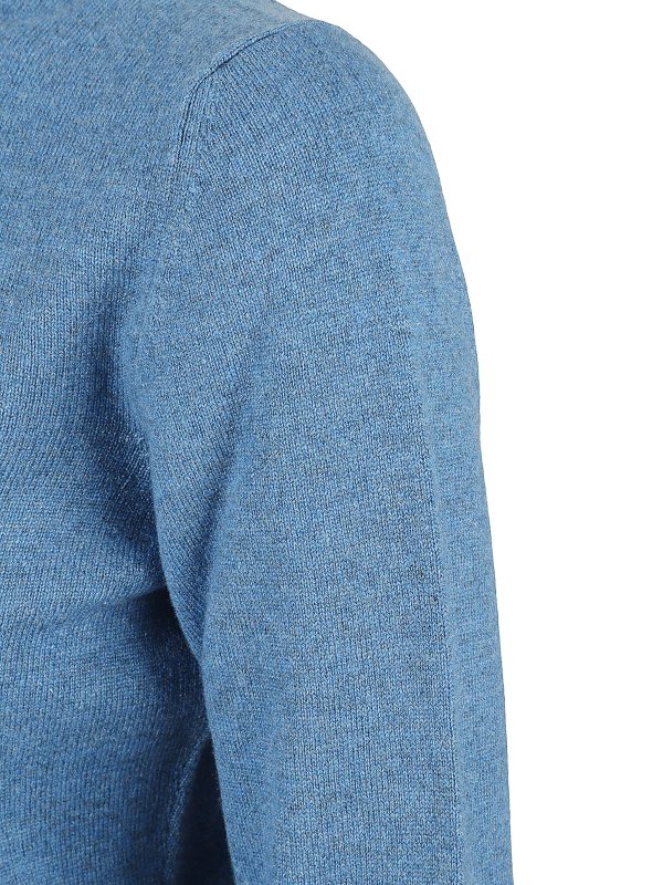 iKRIX eleven88: Strickpullover mit Rundhalsausschnitt - Rundhalspullover - Hellblau