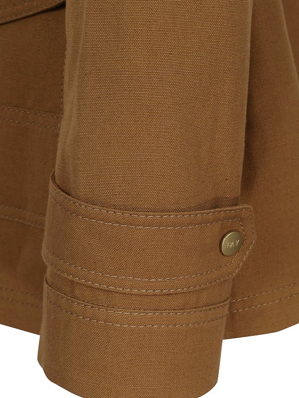 iKRIX FAY: short coats - Shirt style belted coat