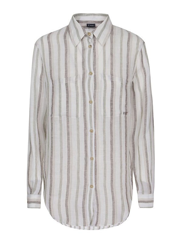 FAY: Camisas - Camisa - Beis