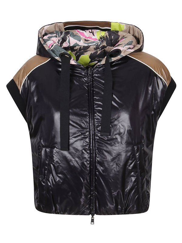 iKRIX HERNO: ダウン・ハイテクジャケット - ダウンジャケット - 黒