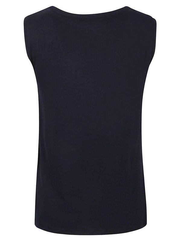 Majestic Filatures: Tops und Tank Tops online - Top - Blau