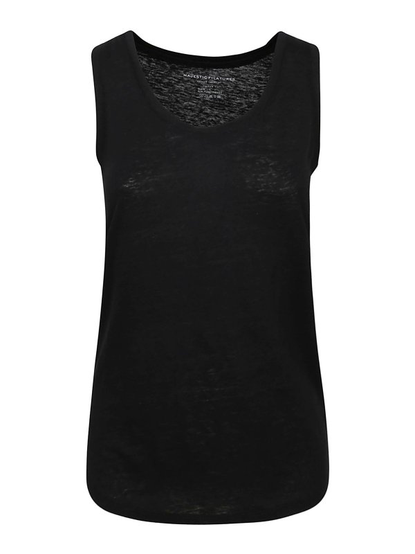 Majestic Filatures: Tops & Tank tops - Linen top