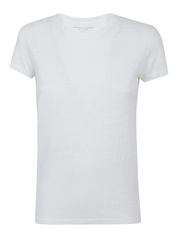 Majestic Filatures: t-shirts - Linen T-shirt