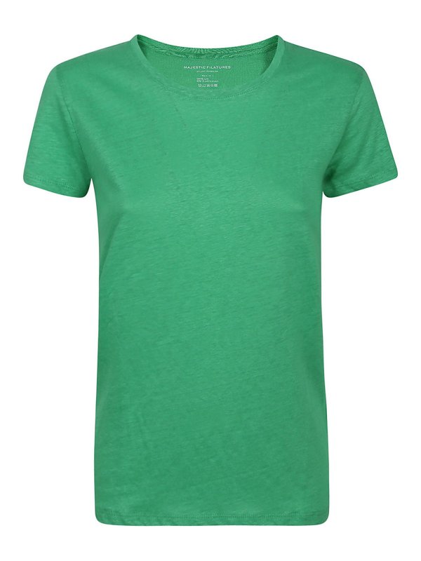 Majestic Filatures: t-shirt - T-shirt lino