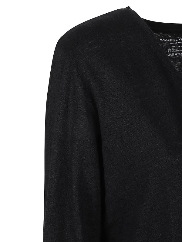 Majestic Filatures: Camisetas online - Camiseta - Negro