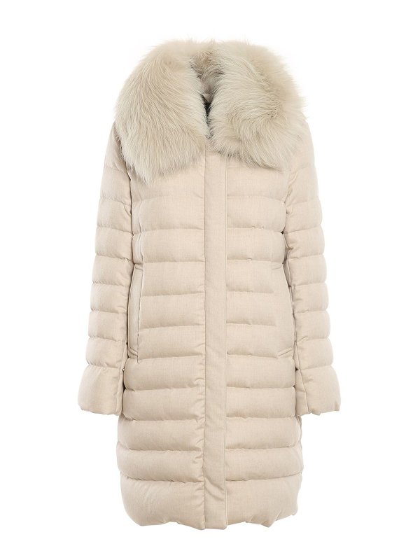 MOORER: padded coats - Cashmere coat