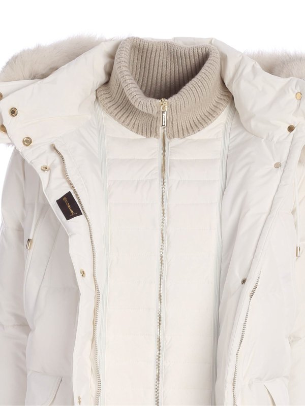 iKRIX MOORER: Lange Daunenmäntel - Parka - Weiß