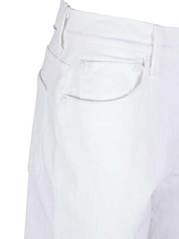 iKRIX Mother: straight leg jeans - The Ditcher Crop Jeans