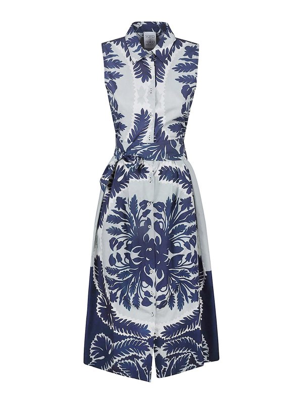 SARA ROKA: ニーレングスドレス - 膝丈ドレス - マルチカラー