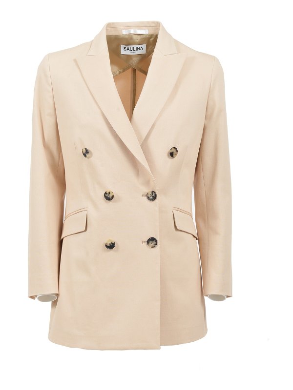 SAULINA: ブレザー - ブレザー - ベージュ