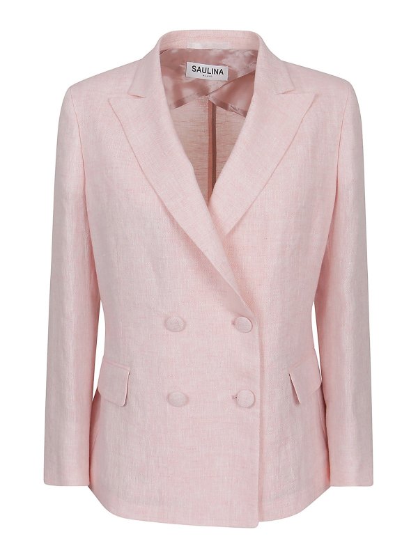 SAULINA: Blazer - Blazer - Rosado