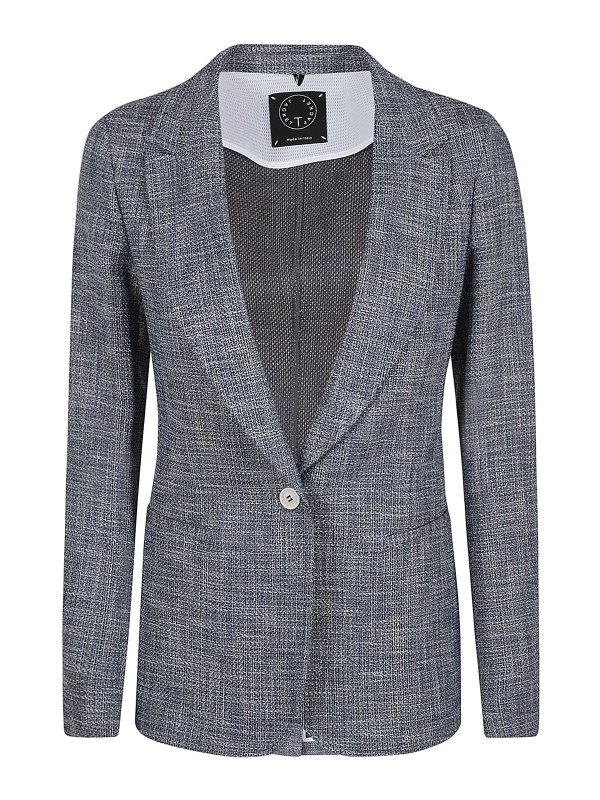 T-JACKET: blazers - Single breasted blazer with lapels