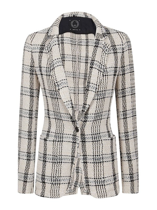 T-JACKET: Blazer - Blazer - Beige