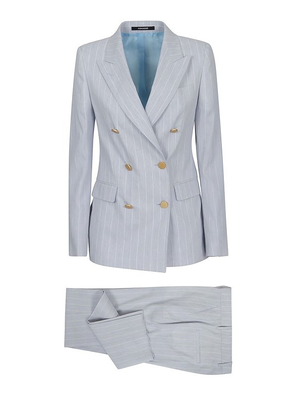 TAGLIATORE: casual suits - Pinstripe suit