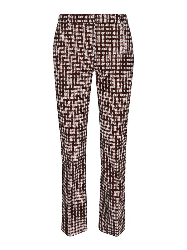 TSOLO MUNKH: カジュアルトラウザー - カジュアルパンツ - ブラウン