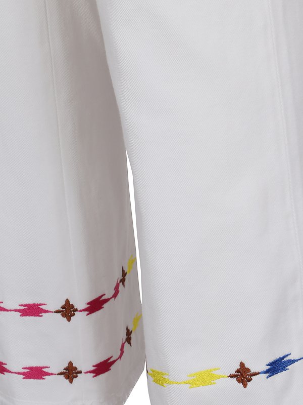 iKRIX TSOLO MUNKH: カジュアルトラウザー - カジュアルパンツ - 白