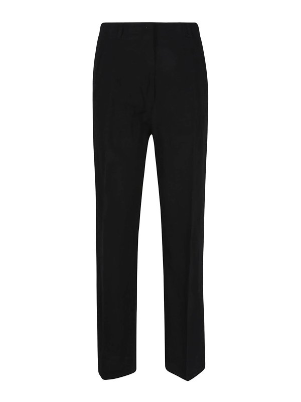 TSOLO MUNKH: Maßgeschneiderte und Formale Hosen - Formale Hose - Schwarz