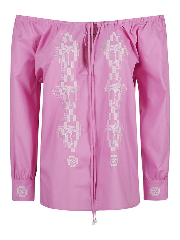 TSOLO MUNKH: Blouses - Blouse - Rose